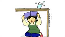 イラスト：地震